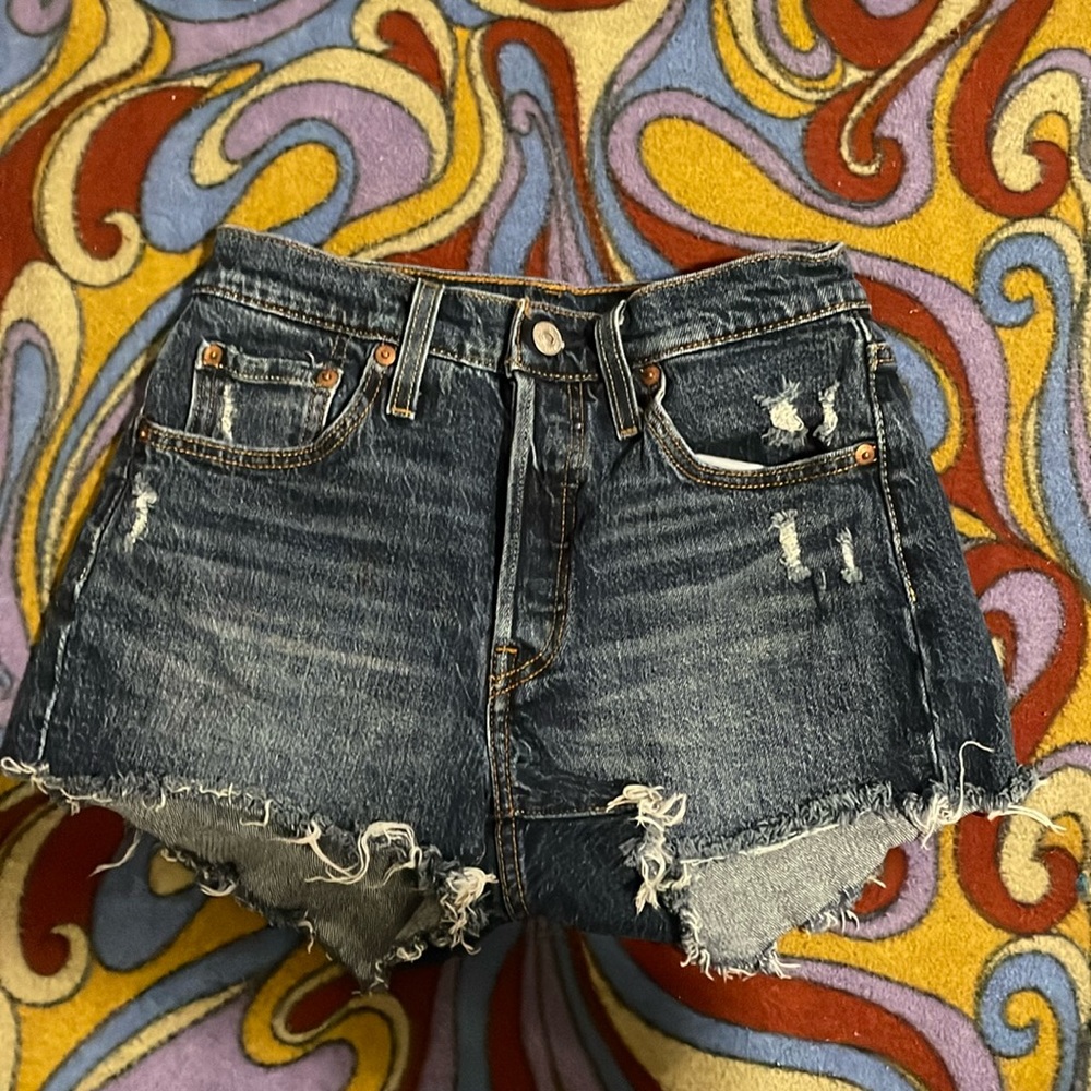 Levi’s Denim Cutoff Jean Shorts